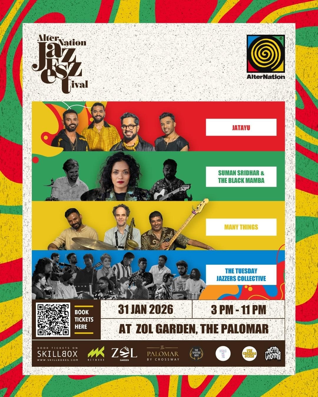 AlterNation Jazz Festival Poster